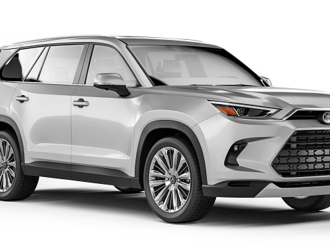 Toyota Grand Highlander 2024 3Dモデル