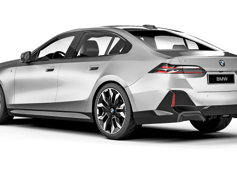 Electric sedan G60 i5 2024 3D Model