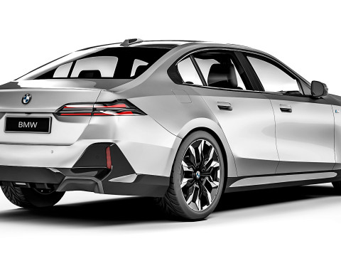 Electric sedan G60 i5 2024 3D Model