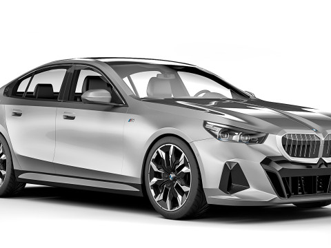 Electric sedan G60 i5 2024 3D Model
