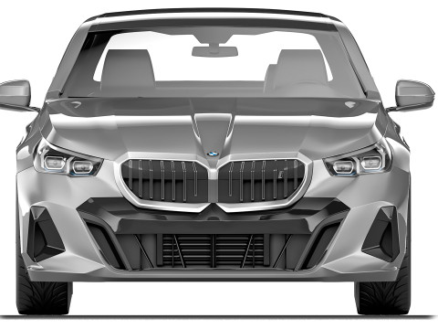Electric sedan G60 i5 2024 3D Model