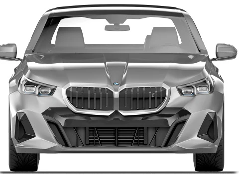 Electric sedan G60 i5 2024 3D Model