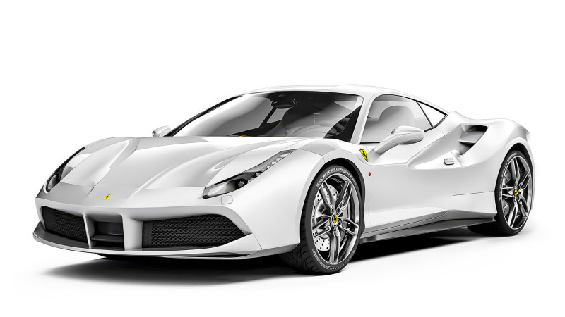Ferrari 488 GTB 2016 Model 3D .c4d .max .obj .3ds .fbx .stl .blend 