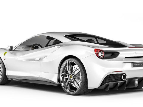 Ferrari 488 GTB 2016 Model 3D