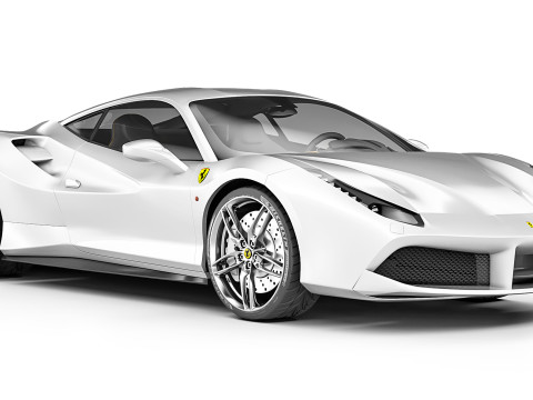Ferrari 488 GTB 2016 Model 3D
