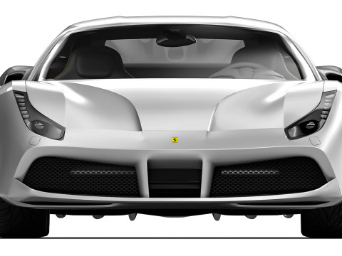 Ferrari 488 GTB 2016 Model 3D
