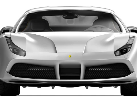 Ferrari 488 GTB 2016 3D Model