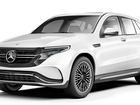 Mercedes-Benz EQC 400 2020 3D Model