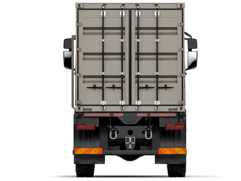 Scania R500 XT 6x6 container 2022 3D 모델