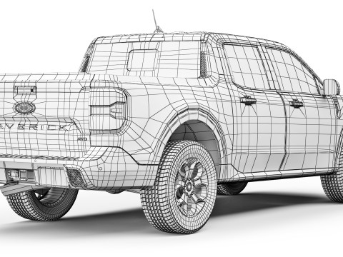 Maverick XLT 2025 3D Model