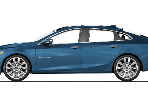 Chevrolet Malibu 2018 3D Model