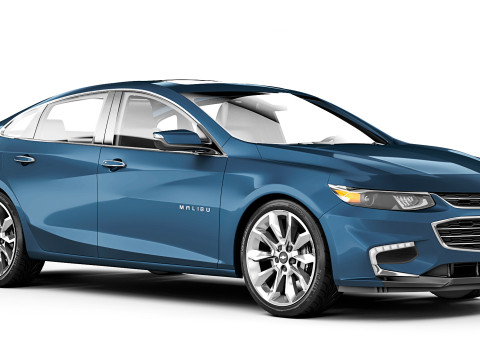 Chevrolet Malibu 2018 3D Model