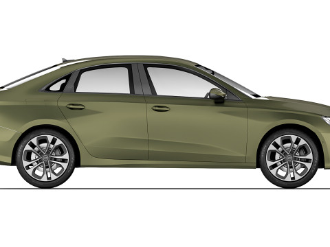 Audi A3 Sedan 2025 3D मॉडल