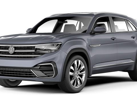 Volkswagen Atlas Cross Sport R-Line 2021 Modello 3D
