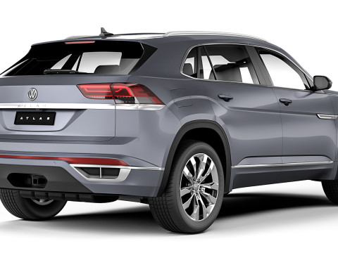 Volkswagen Atlas Cross Sport R-Line 2021 3D Model
