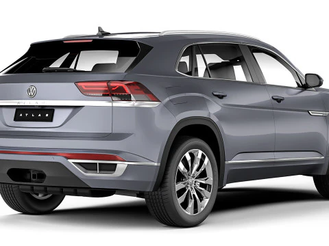 Volkswagen Atlas Cross Sport R-Line 2021 3D Model