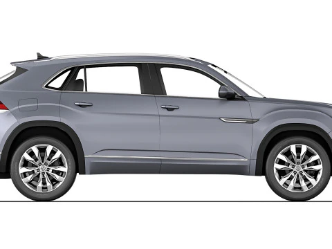 Volkswagen Atlas Cross Sport R-Line 2021 3D Model