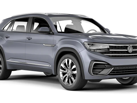 Volkswagen Atlas Cross Sport R-Line 2021 3D Model
