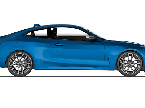 Sport Coupe M440i 2021 3Dモデル