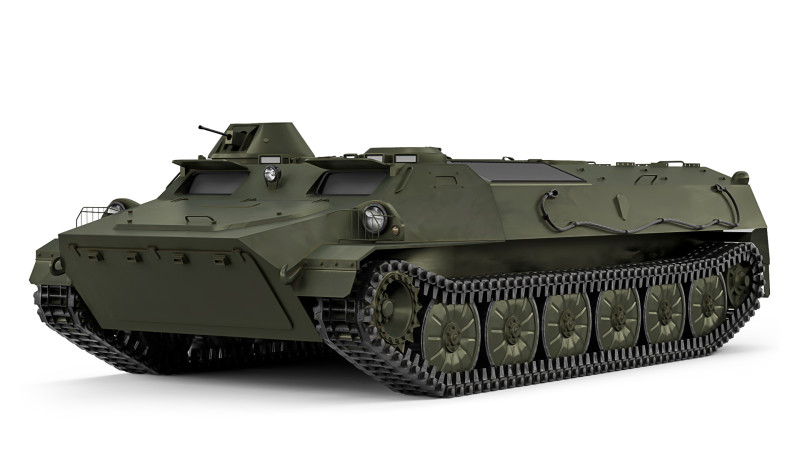 MT-LB 1964 Modelo 3D .c4d .max .obj .3ds .fbx .stl .blend 