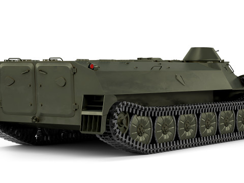 MT-LB 1964 Modelo 3D