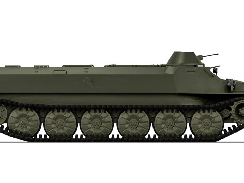 MT-LB 1964 Model 3D