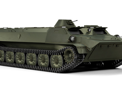 MT-LB 1964 Modelo 3D