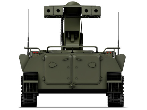 9K35 Strela-10 SA-13 Gopher 1976 3D Model