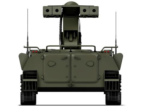 9K35 Strela-10 SA-13 Gopher 1976 3D Model