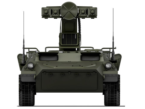 9K35 Strela-10 SA-13 Gopher 1976 3D Model