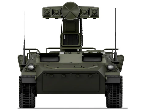 9K35 Strela-10 SA-13 Gopher 1976 3D Model