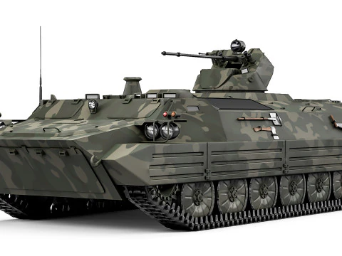 MT-LB 6MB 2017 3Dモデル