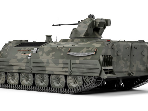 MT-LB 6MB 2017 3D Model