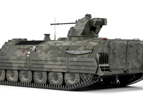 MT-LB 6MB 2017 3D Model