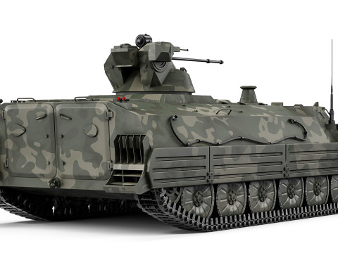 MT-LB 6MB 2017 3D Model