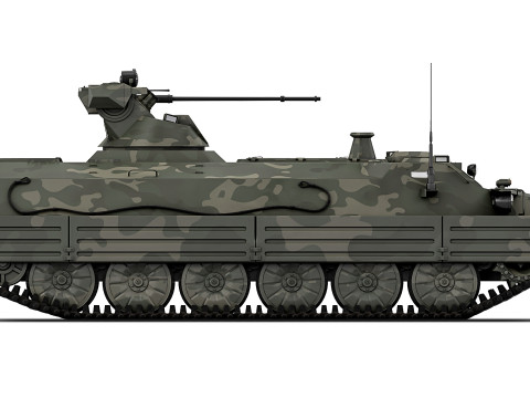 MT-LB 6MB 2017 3D Model