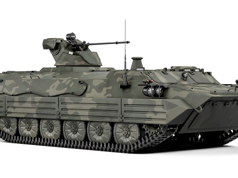MT-LB 6MB 2017 3D Model