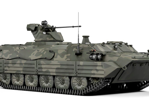 MT-LB 6MB 2017 3D Model