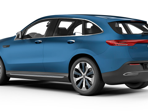 Mercedes-Benz EQC 2020 3Dモデル