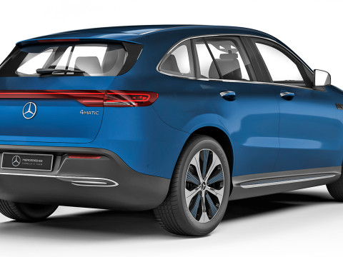 Mercedes-Benz EQC 2020 3Dモデル