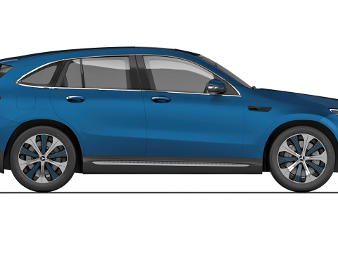 Mercedes-Benz EQC 2020 3Dモデル