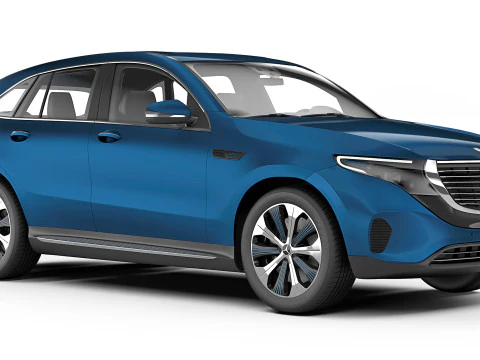 Mercedes-Benz EQC 2020 3D Model