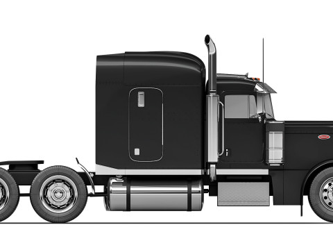 Peterbilt 379 Sleeper Cab 2005 3D Модель