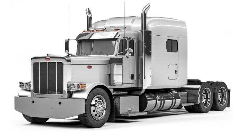 Peterbilt 389 Sleeper Cab 2018 3D 模型 .c4d .max .obj .3ds .fbx .stl .blend 