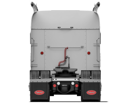 Peterbilt 389 Sleeper Cab 2018 3D 模型