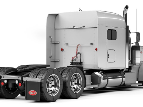 Peterbilt 389 Sleeper Cab 2018 3D 模型