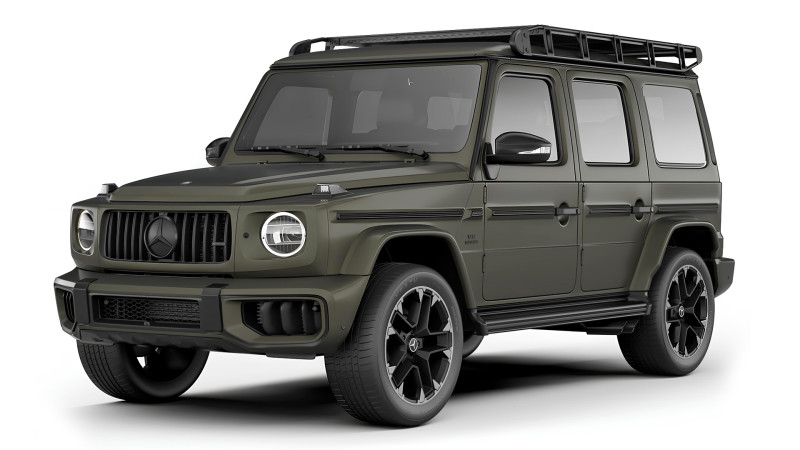 Mercedes-Benz G63 AMG Offroad Package Pro 2025 3D Model .c4d .max .obj .3ds .fbx .stl .blend 