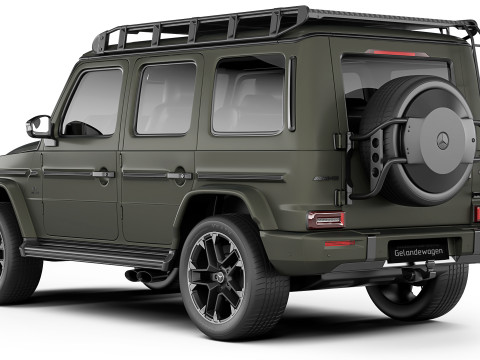 Mercedes-Benz G63 AMG Offroad Package Pro 2025 3D Model