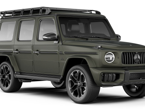 Mercedes-Benz G63 AMG Offroad Package Pro 2025 3D Model