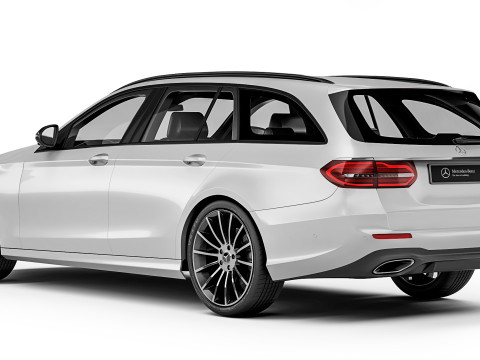 Mercedes-Benz E-Class Estate AMG Line 2022 3D Model
